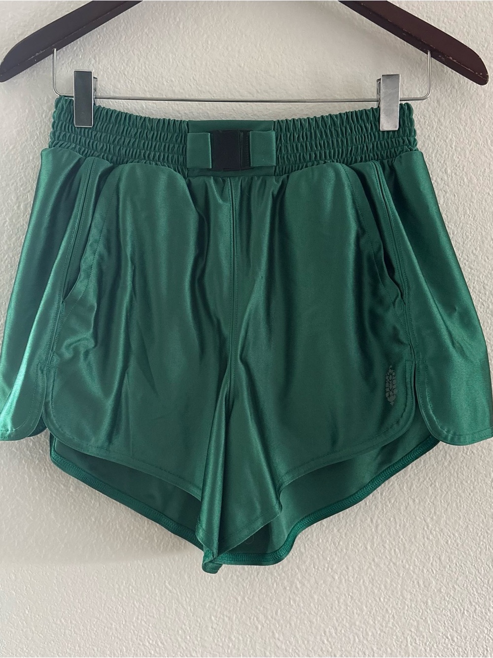 Free People Movement Green Shorts